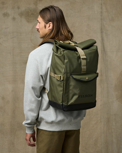 Bags Filson All-weather Backpack - Olive / Black / Covert
