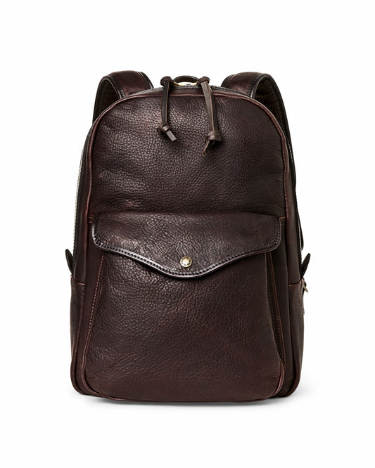 Bags Filson Heritage Leather Journeyman Backpack - Ballard Brown