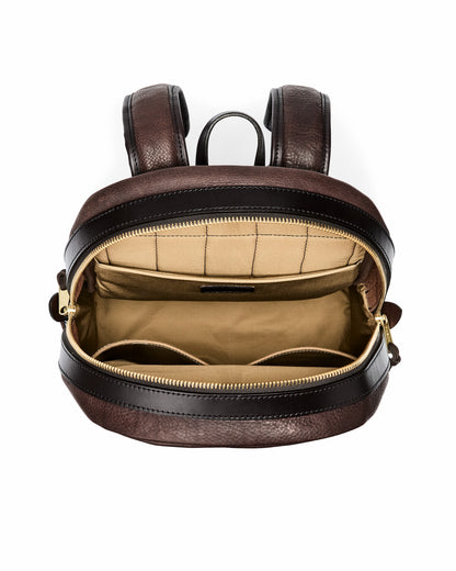 Bags Filson Heritage Leather Journeyman Backpack - Ballard Brown