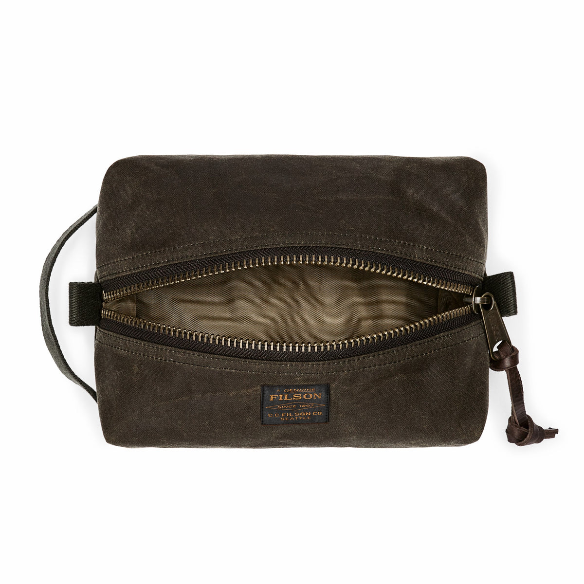 Bags Filson Tin Cloth Dopp Kit - Otter Green