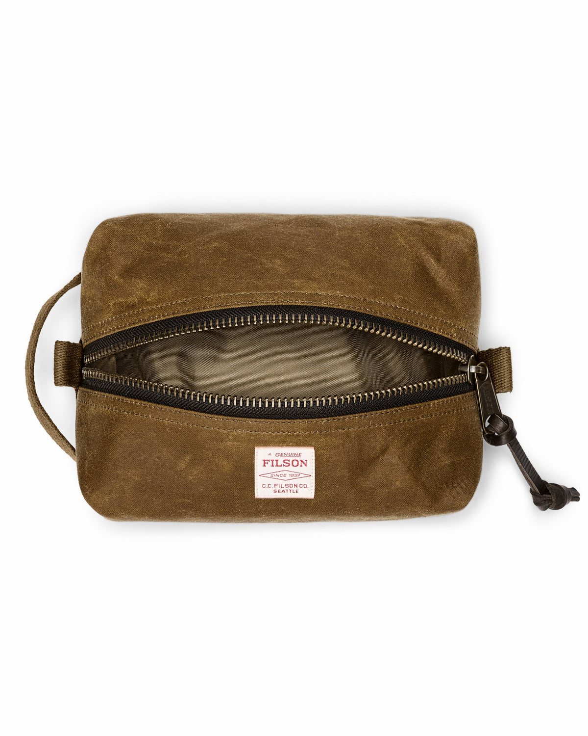 Bags Filson Tin Cloth Dopp Kit - Dark Tan
