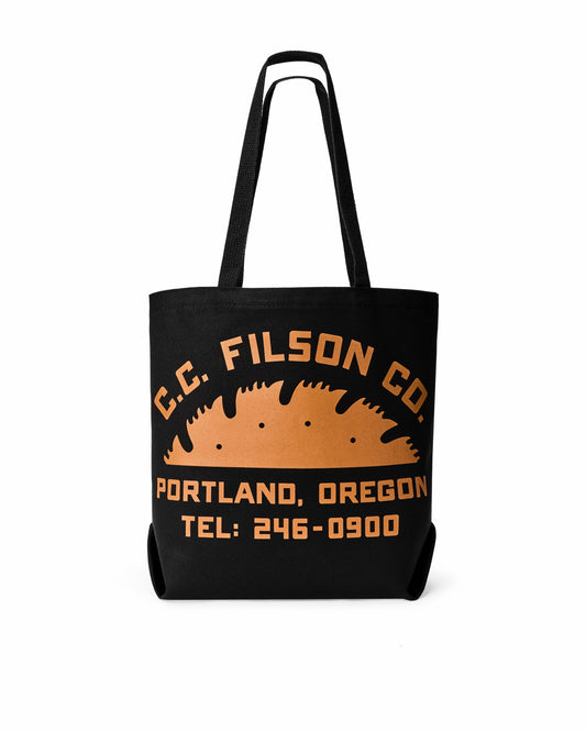 Bags Filson Portland Graphic Tote Bag - Black