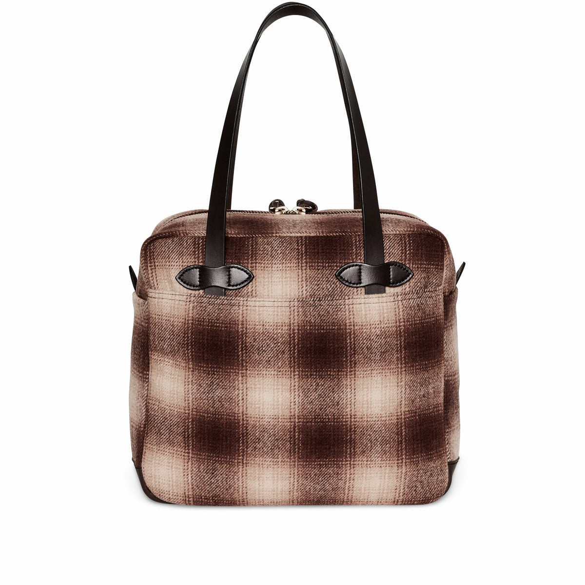 Bags Filson Mackinaw Wool Zipper Tote Bag - Brown / Tan Ombre