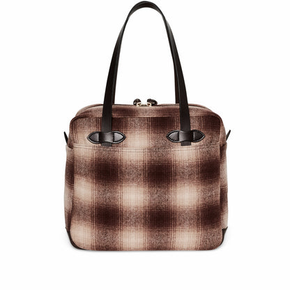 Bags Filson Mackinaw Wool Zipper Tote Bag - Brown / Tan Ombre