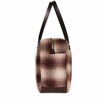 Bags Filson Mackinaw Wool Zipper Tote Bag - Brown / Tan Ombre