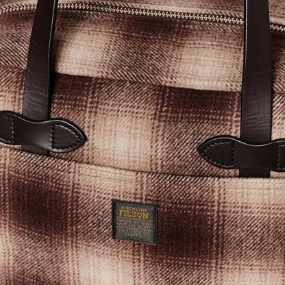 Bags Filson Mackinaw Wool Zipper Tote Bag - Brown / Tan Ombre