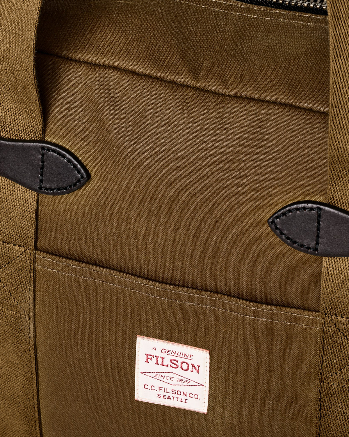 Bags Filson Tin Cloth Zipper Tote Bag
