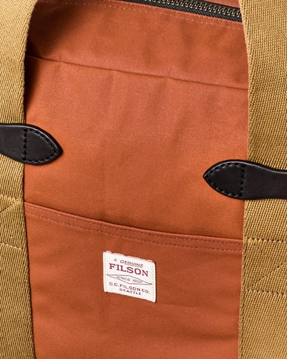 Bags Filson Tin Cloth Zipper Tote Bag